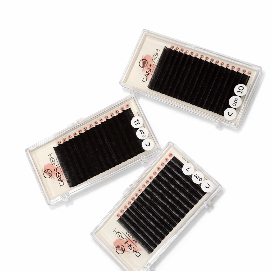 C 0.06 Single Tray Lashes size -10
